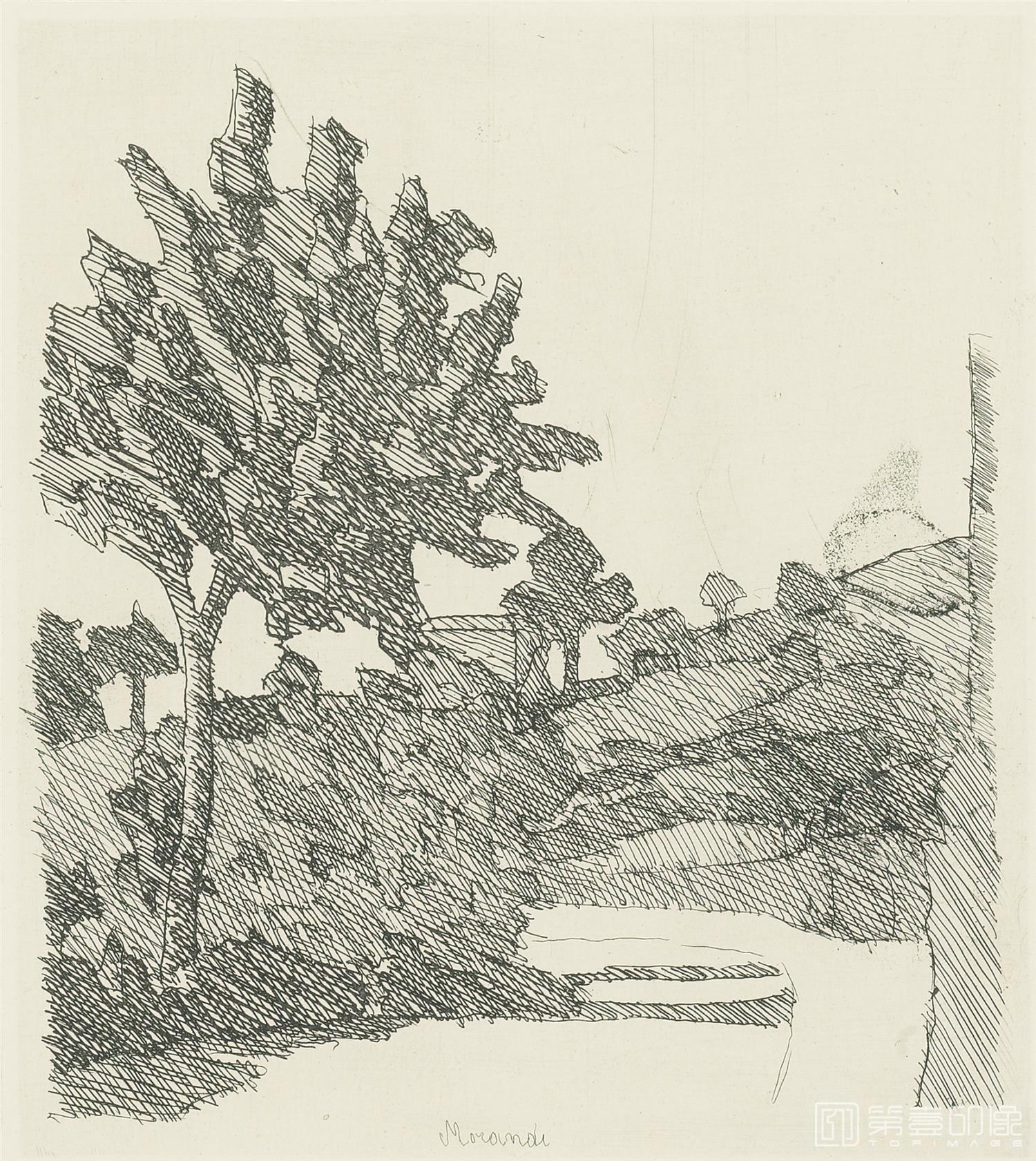 水彩画-乔治·莫兰迪 Giorgio Morandi作品集-64